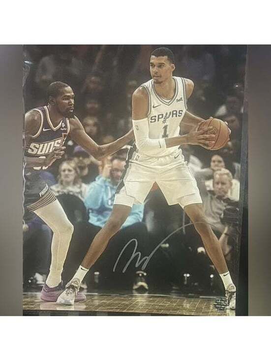Other - Victor Wembanyama - NBA Autographed Original 8x10 Photo Authentic COA Mint